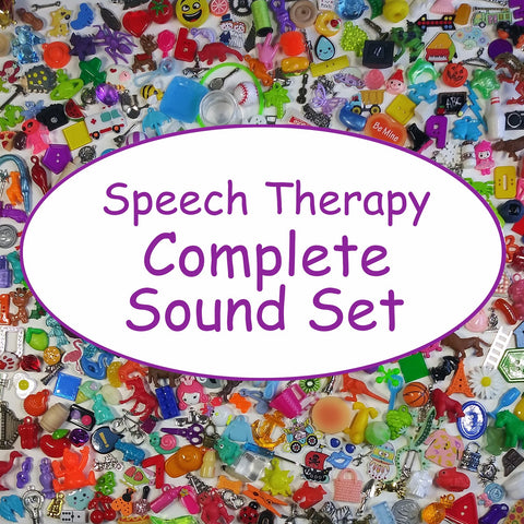 SPEECH THERAPY TRINKETS:  Original - 439, New - 190, or All - 629 trinkets